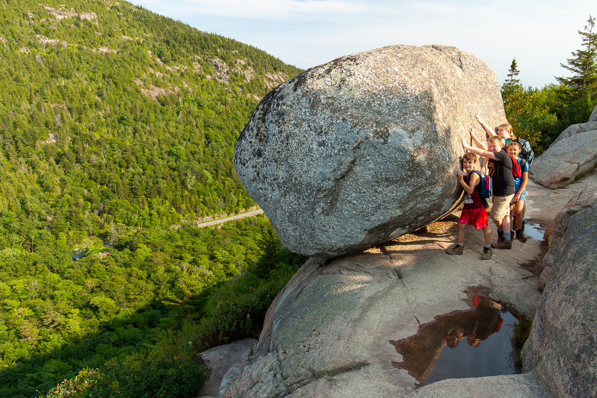 Bubbles Trail in Acadia Park