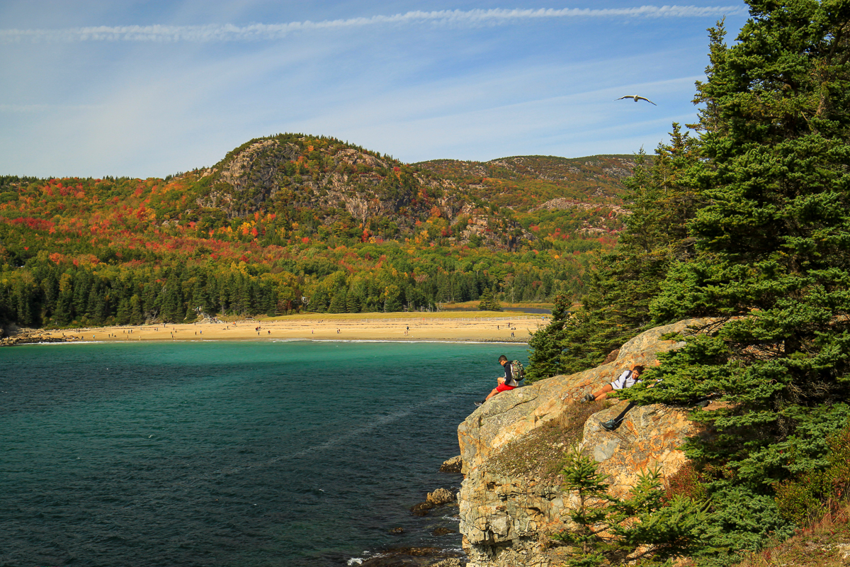 Great Head Trail in Acadia Park